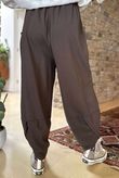 Made in Italy Lagenlook Shelby Cocoon Pant Coffee Bean - 
